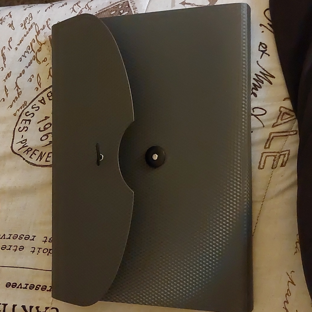 Grey File pocket